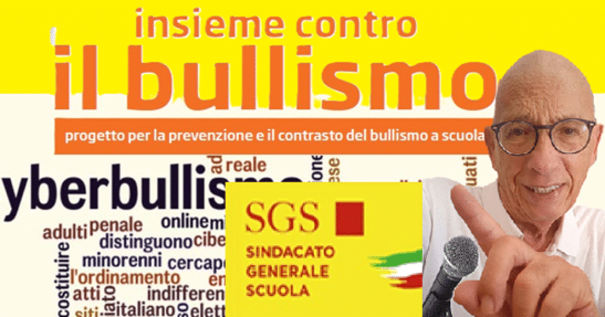 Aldo Mucci di SGS evidenzia le carenze del sistema educativo nella prevenzione di bullismo e cyberbullismo