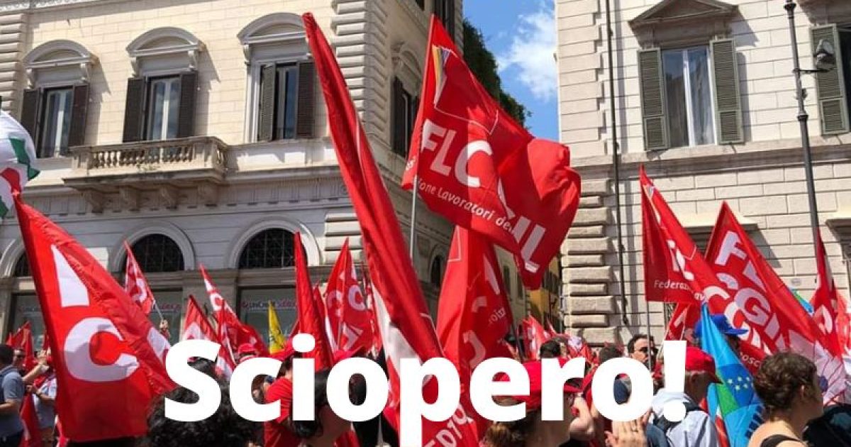 sciopero generale della scuola e dei lavoratori